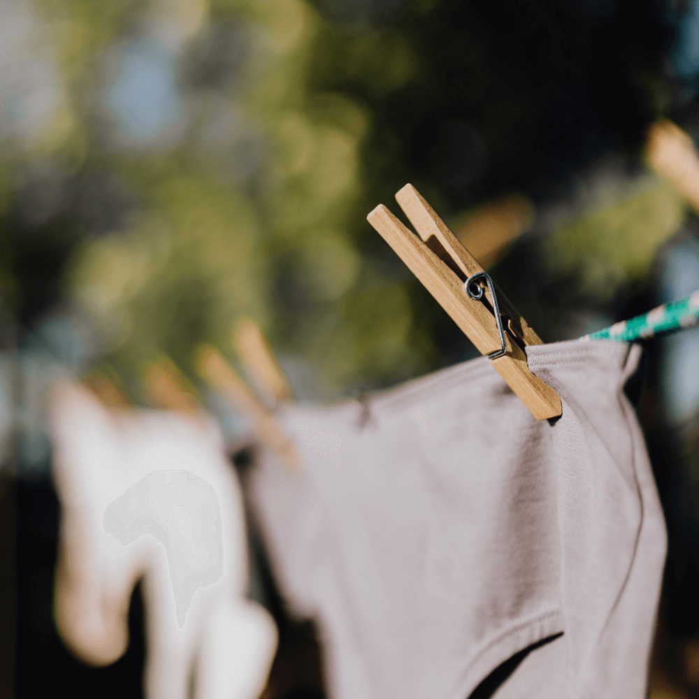 Periodenunterwäsche lufttrocknen